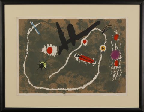 Joan Miró (1893-1983) Le Lézard aux Plumes d’Or