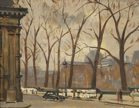 André Eugène Louis Chochon (1910-2005) Deux vues...