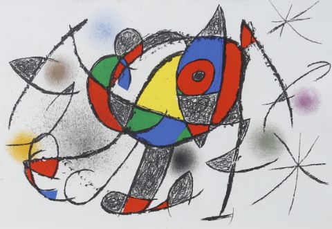 Joan Miró (1893-1983) Planche de la série...