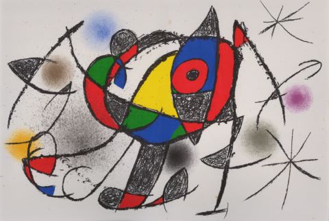 Joan Miró (1893-1983) Planche de la série...