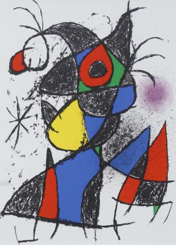 Joan Miró (1893-1983) Planche de la série...