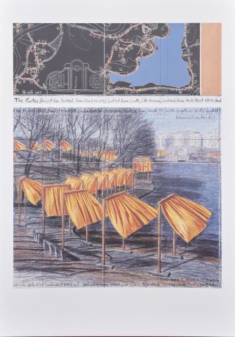 Christo (né en 1935) & Jeanne-Claude (1935-2009)...