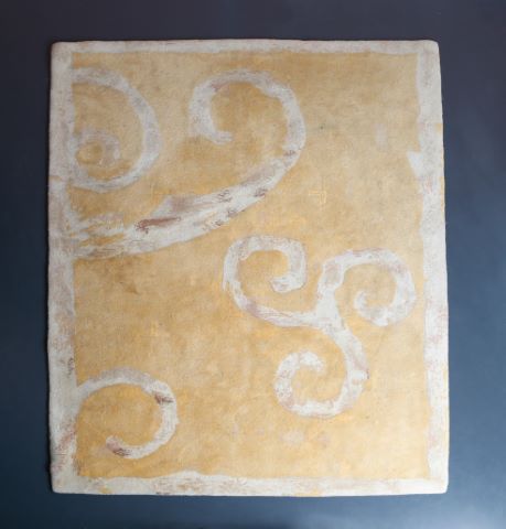 Tapis de haute laine, édition d’art Tisca à deux exemplaires
