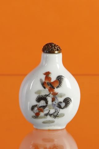 Tabatière en porcelaine