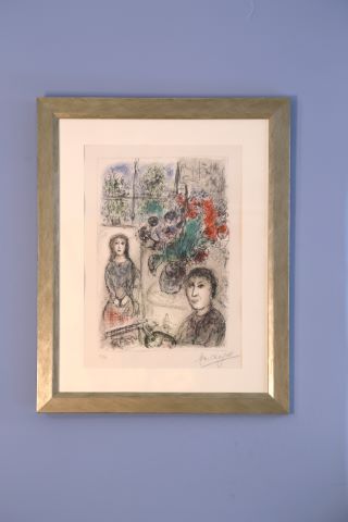 Le Chevalet aux fleurs