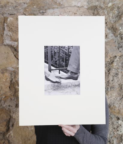 Publicité pour chaussures