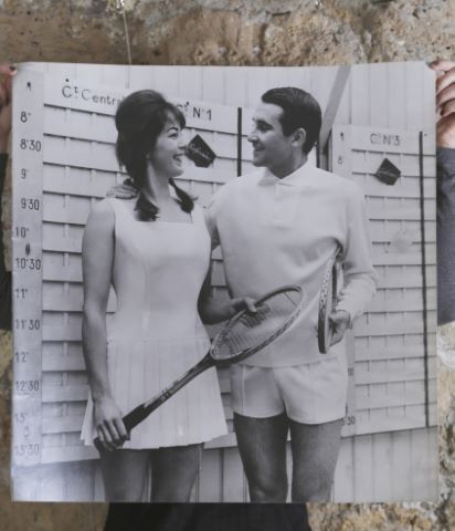 Publicité tenue DE tennis