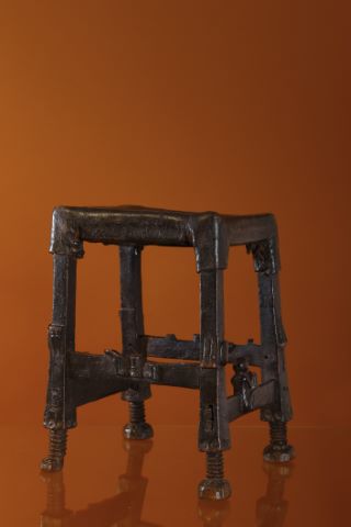 Tabouret Chokwe (Tshokwé) RDC - Angola