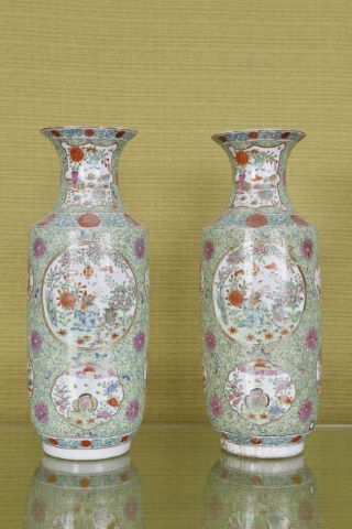 Chine Paire de grands vases
