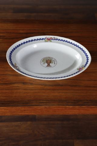 Chine Plat ovale