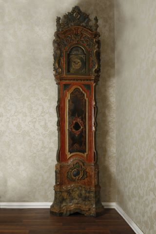 Travail portugais Monumental régulateur de parquet