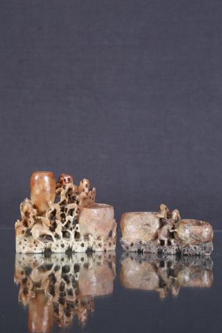 2 pots à pinceaux