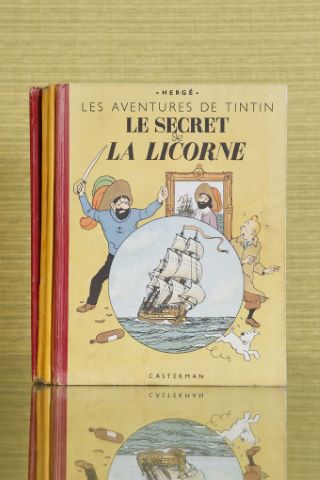 4 albums de Tintin