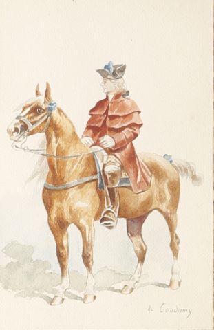 Charles Fernand de Condamy (c1855-1913) Cavalier