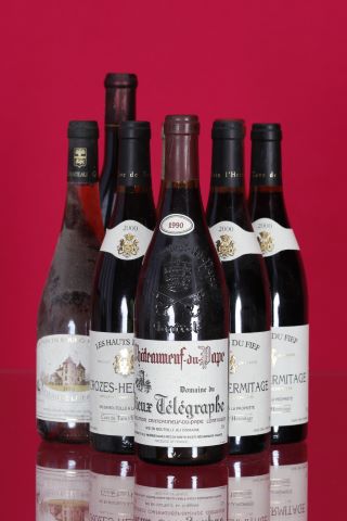 Ensemble de 8 bouteilles