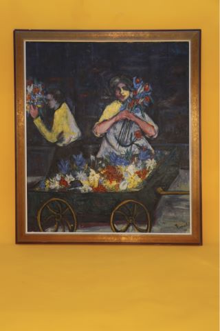 Miomir Popovitch La Marchande de fleurs