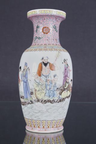 Chine Grand vase maillet