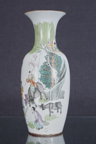 Chine Grand vase maillet