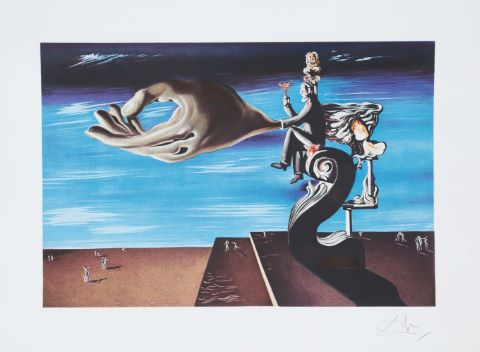 D’après Salvador Dalí (1904-1989)