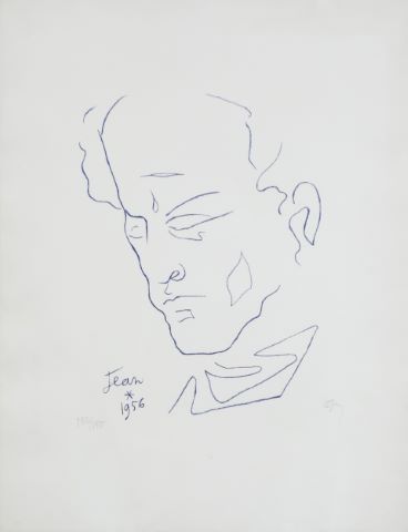 Jean Cocteau (1889-1963), d'après Portrait...
