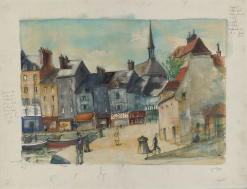 Vue de Honfleur