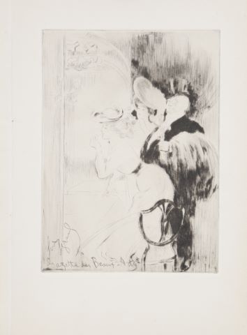 Louis Legrand (1863-1951) La Loge