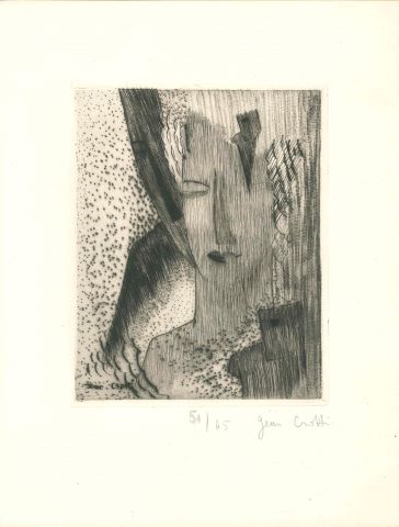 Jean Crotti (né en 1954) Portrait de femme