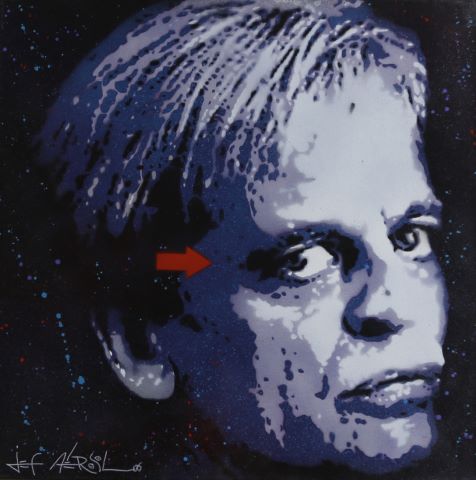 Jef Aérosol (né en 1957) Klaus Kinski