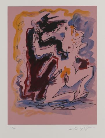 André Masson (1896-1987) Dessin érotique II