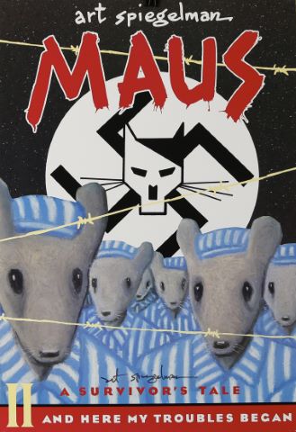 Maus II, And here my troubles began, couverture