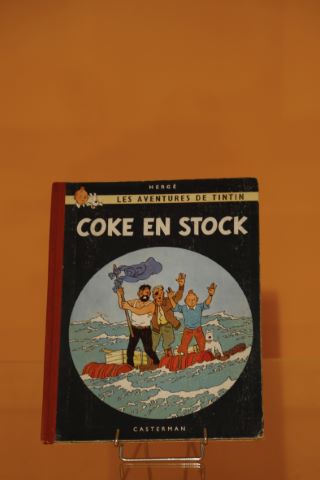 Hergé Les Aventures de Tintin. Coke en stock
