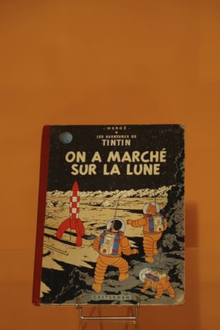 Les Aventures de Tintin. On a marché sur la lune