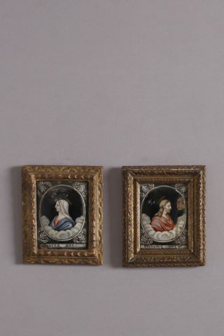 Paire de plaques