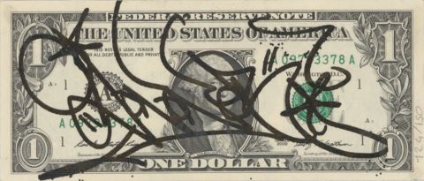 JonOne (né en 1963) One Dollar