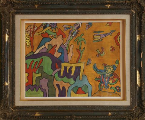 Alexis Akrithakis (1939-1994) Paysage...