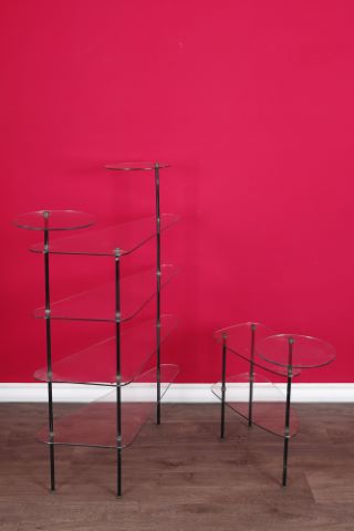 Tables basses et hautes modulables