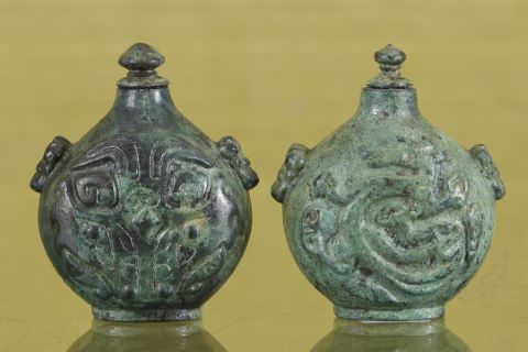 Paire de tabatières
