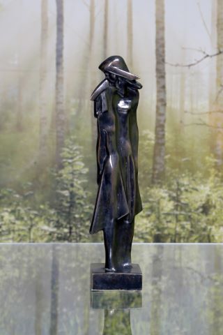 Joseph Csaky (1888-1971) Mère embrassant sa fille...