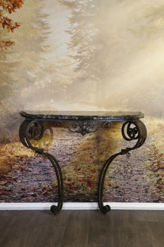 Edgar Brandt (1880-1960) Console