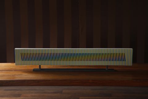 Carlos Cruz-Diez (né en 1923) Céramique Treigny A...