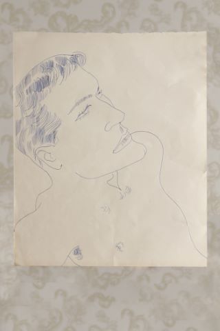 Andy Warhol (1928-1987) Portrait d'homme
