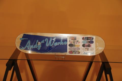 D'après Andy Warhol Planche de skateboard