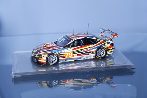 Jeff Koons (né en 1955) BMW M3 GT2, art cart 1/18e