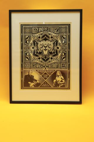 Shepard Fairey (né en 1970) Iggy and the Stooges...