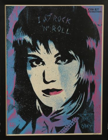 Shepard Fairey (né en 1970) I love rock 'n' roll