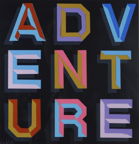 Ben Eine (né en 1970) Adventure