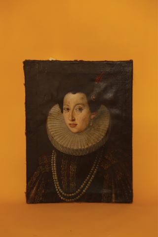 Dans le goût de Frans Pourbus Portrait de femme...