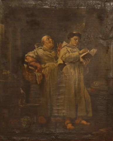 École française du XIXe siècle La Leçon