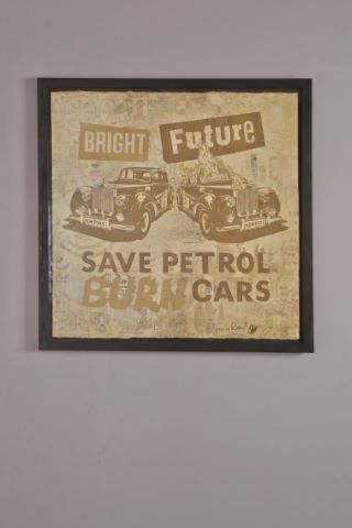Shepard Fairey (né en 1970) Bright Future (copper)