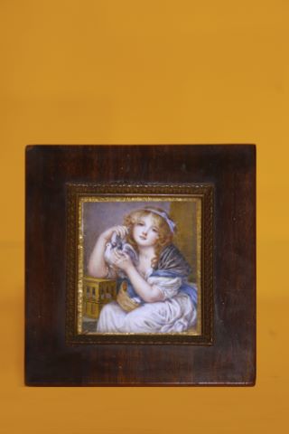 Ensemble de six miniatures